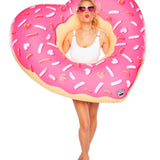 Giant Frosted Donut Pool Float