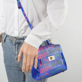 Graffiti Pvc Top Handle Bag