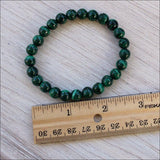 Malachite Bracelet 8mm or 6mm (Crystals & Stones)