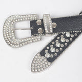 Studded Rhinestone Belt