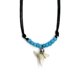 Shark Tooth Necklace Wire Wrap Necklace Genuine Sharks Teeth