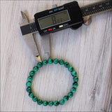 Malachite Bracelet 8mm or 6mm (Crystals & Stones)