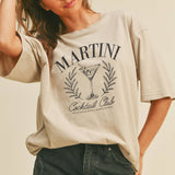 Martini Cocktail Club Graphic Tee