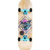 Neon Shark 31" Traditional Skateboard