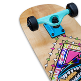 Neon Shark 31" Traditional Skateboard