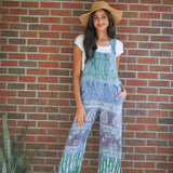 Ombre Summer Sea Overall with Blockprint