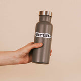 Bruh Sticker for Hydroflask - Funny Internet Decals