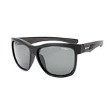 Bomber Sunglasses - Jaco Bomb Matte Black Frm / Smoke Polarized Lens / Gray Foam