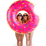 Giant Frosted Donut Pool Float