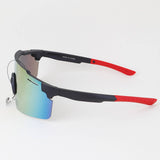 Multi Polycarbonate Mirror Shield Sunglasses