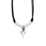 Shark Tooth Necklace Wire Wrap Necklace Genuine Sharks Teeth