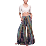 Purple Haze Hippie Palazzo Pants