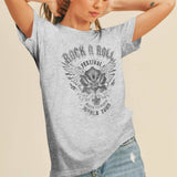 Rock & Roll World Tour Graphic Tee