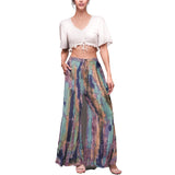 Purple Haze Hippie Palazzo Pants