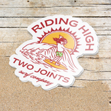 Riding High Decal