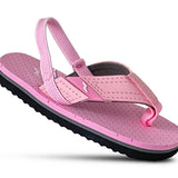 Norty Toddler Girl Flip Flop Slingback Sandal 19120T Pink