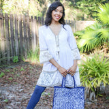 Boho Patchwork Quilted Summer Bag