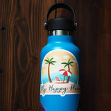 My Happy Place Beach Sticker - Ocean Waves Shore Decal