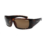 Bomber Sunglasses - Pipe Bomb Shiny Tortoise Frm / Brown Polarize Lens / Black Foam