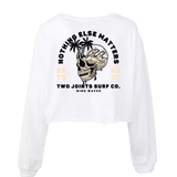 Mind Waves Crop Long Sleeve