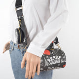 Graffiti Boston Bag W/airpod Purse