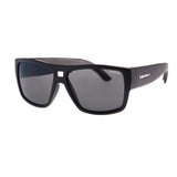 Bomber Sunglasses - Irie Bomb Matte Black Frm / Smoke Polarized Lens / Gray Foam