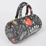 Graffiti Boston Bag W/airpod Purse