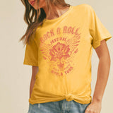 Rock & Roll World Tour Graphic Tee