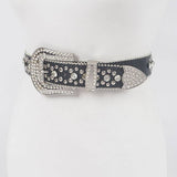 Studded Rhinestone Belt