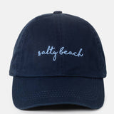 Salty Beach Embroidery baseball hat