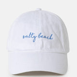 Salty Beach Embroidery baseball hat