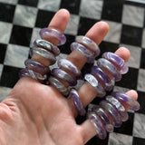 Amethyst Rings -10 pcs (Crystals & Stones)